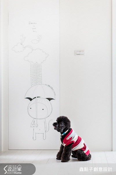 17坪新成屋(5年以下)＿北歐風玄關寵物案例圖片＿蟲點子創意設計＿蟲點子_21之22