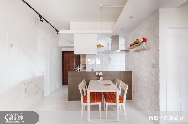 17坪新成屋(5年以下)＿北歐風餐廳案例圖片＿蟲點子創意設計＿蟲點子_21之3