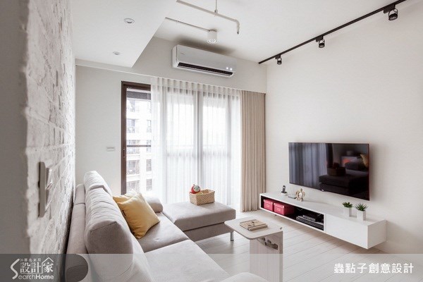 17坪新成屋(5年以下)＿北歐風客廳案例圖片＿蟲點子創意設計＿蟲點子_21之18