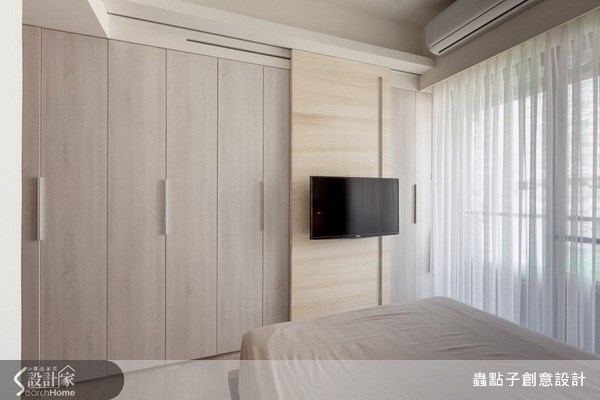 23坪新成屋(5年以下)＿北歐風臥室案例圖片＿蟲點子創意設計＿蟲點子_22之21
