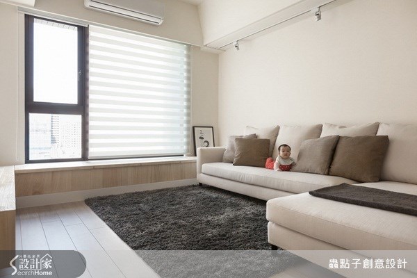 23坪新成屋(5年以下)＿北歐風客廳案例圖片＿蟲點子創意設計＿蟲點子_22之7