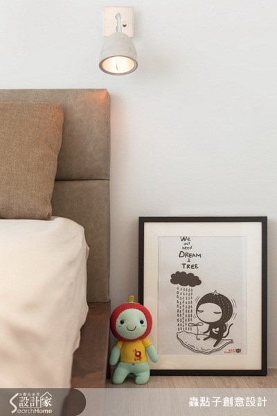 23坪新成屋(5年以下)＿北歐風臥室案例圖片＿蟲點子創意設計＿蟲點子_22之23