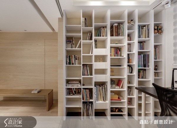 23坪新成屋(5年以下)＿北歐風書房案例圖片＿蟲點子創意設計＿蟲點子_22之14