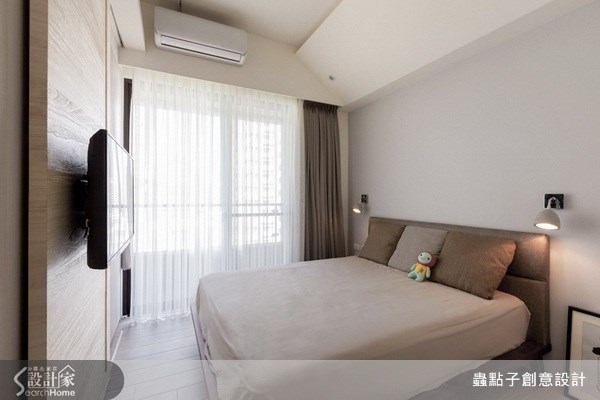 23坪新成屋(5年以下)＿北歐風臥室案例圖片＿蟲點子創意設計＿蟲點子_22之20