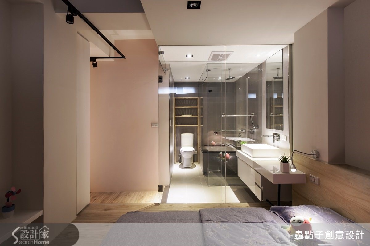 60坪中古屋(5~15年)＿簡約風臥室案例圖片＿蟲點子創意設計＿蟲點子_23之25