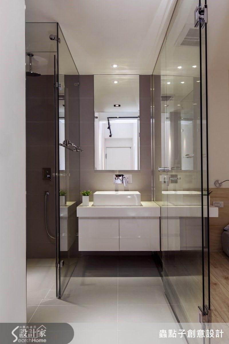 60坪中古屋(5~15年)＿簡約風浴室案例圖片＿蟲點子創意設計＿蟲點子_23之22