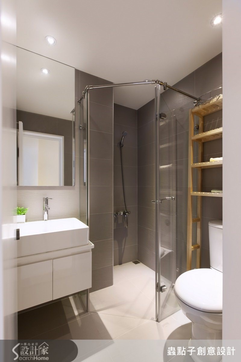 60坪中古屋(5~15年)＿簡約風浴室案例圖片＿蟲點子創意設計＿蟲點子_23之26