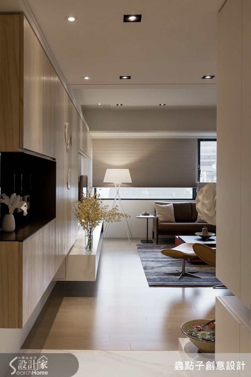 40坪新成屋(5年以下)＿簡約風客廳案例圖片＿蟲點子創意設計＿蟲點子_24之1