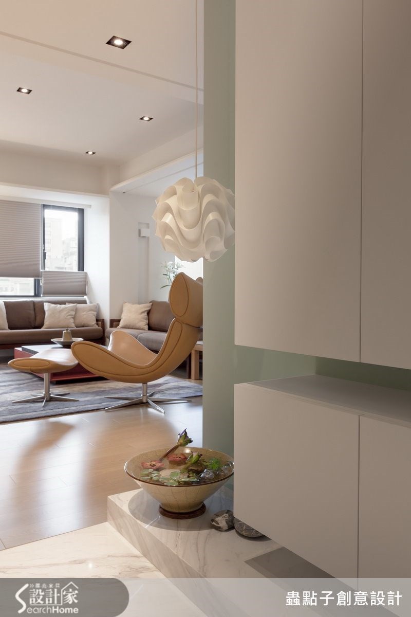 40坪新成屋(5年以下)＿簡約風玄關案例圖片＿蟲點子創意設計＿蟲點子_24之3