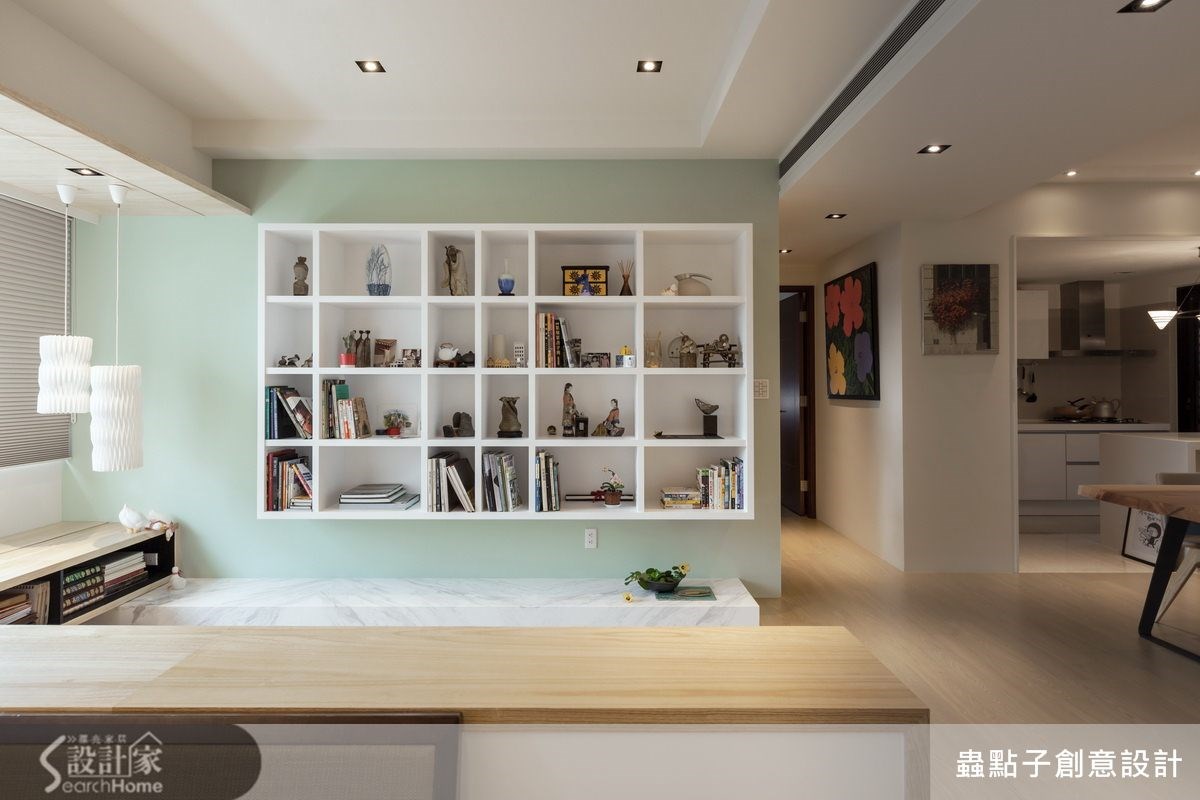 40坪新成屋(5年以下)＿簡約風客廳案例圖片＿蟲點子創意設計＿蟲點子_24之23