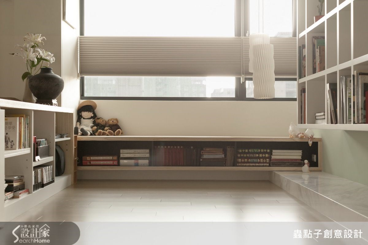 40坪新成屋(5年以下)＿簡約風書房案例圖片＿蟲點子創意設計＿蟲點子_24之28