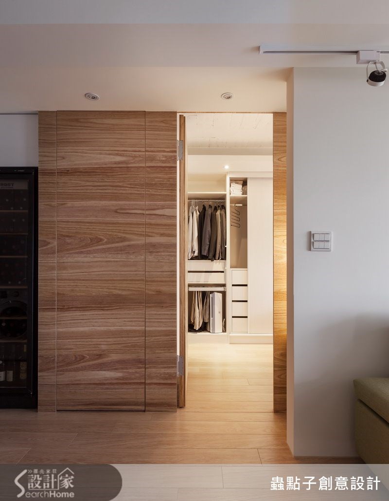 12坪老屋(16~30年)＿工業風更衣間案例圖片＿蟲點子創意設計＿蟲點子_25之22