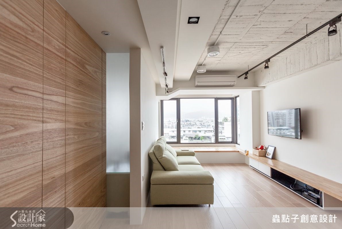 12坪老屋(16~30年)＿工業風客廳案例圖片＿蟲點子創意設計＿蟲點子_25之4