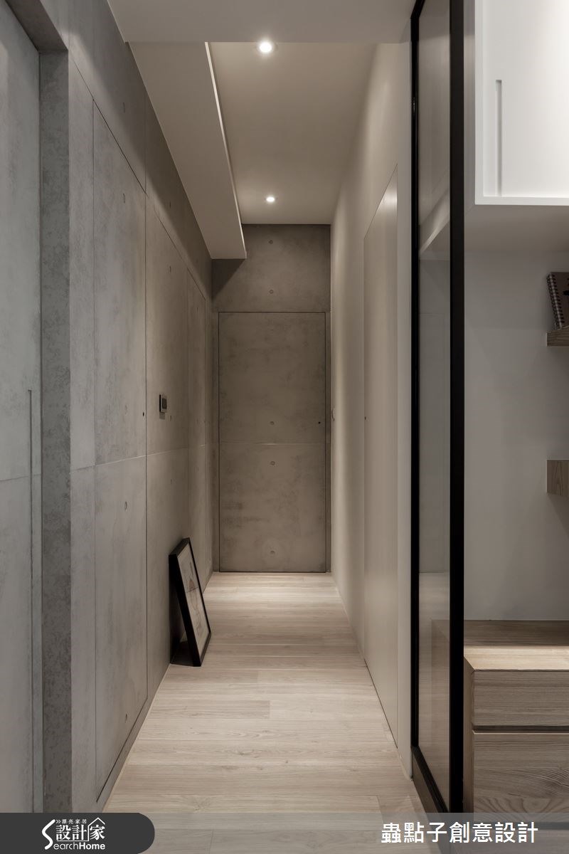 30坪新成屋(5年以下)＿簡約風走廊案例圖片＿蟲點子創意設計＿蟲點子_26之25