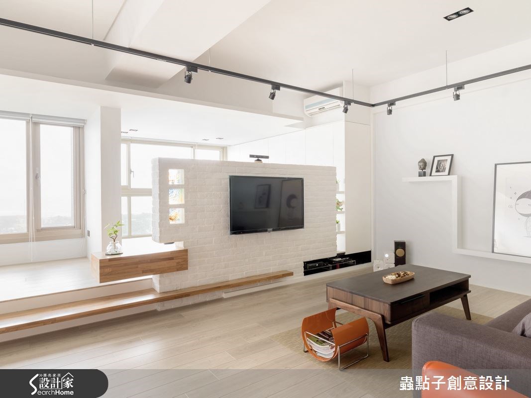 18坪新成屋(5年以下)＿北歐風客廳案例圖片＿蟲點子創意設計＿蟲點子_27之13