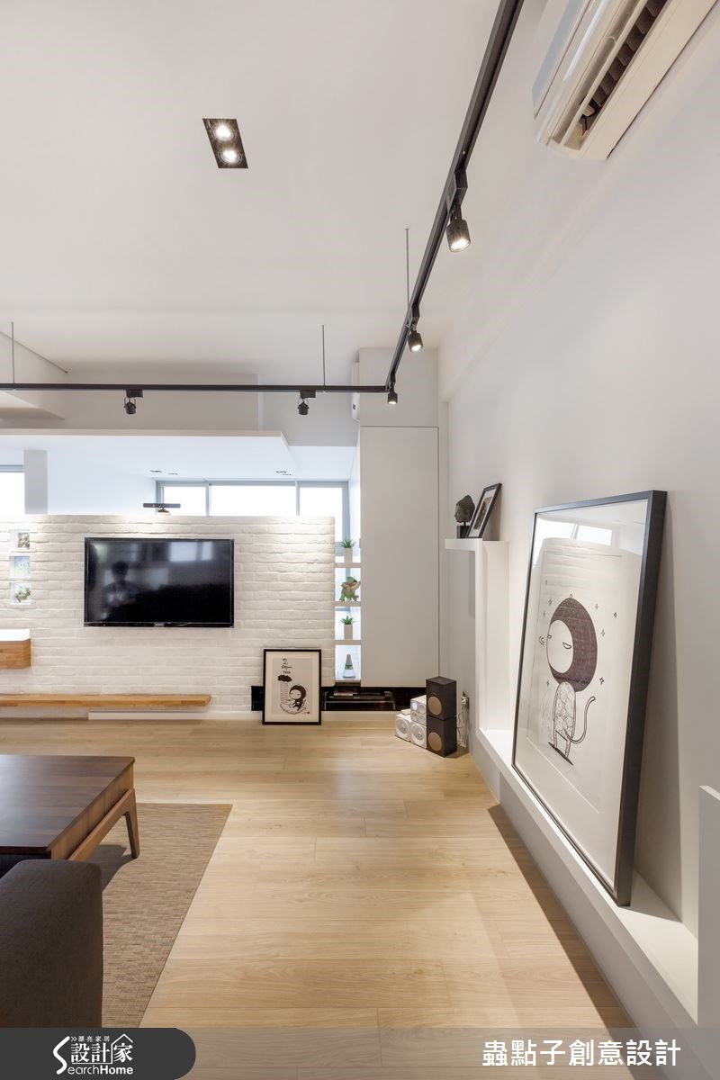18坪新成屋(5年以下)＿北歐風客廳案例圖片＿蟲點子創意設計＿蟲點子_27之15