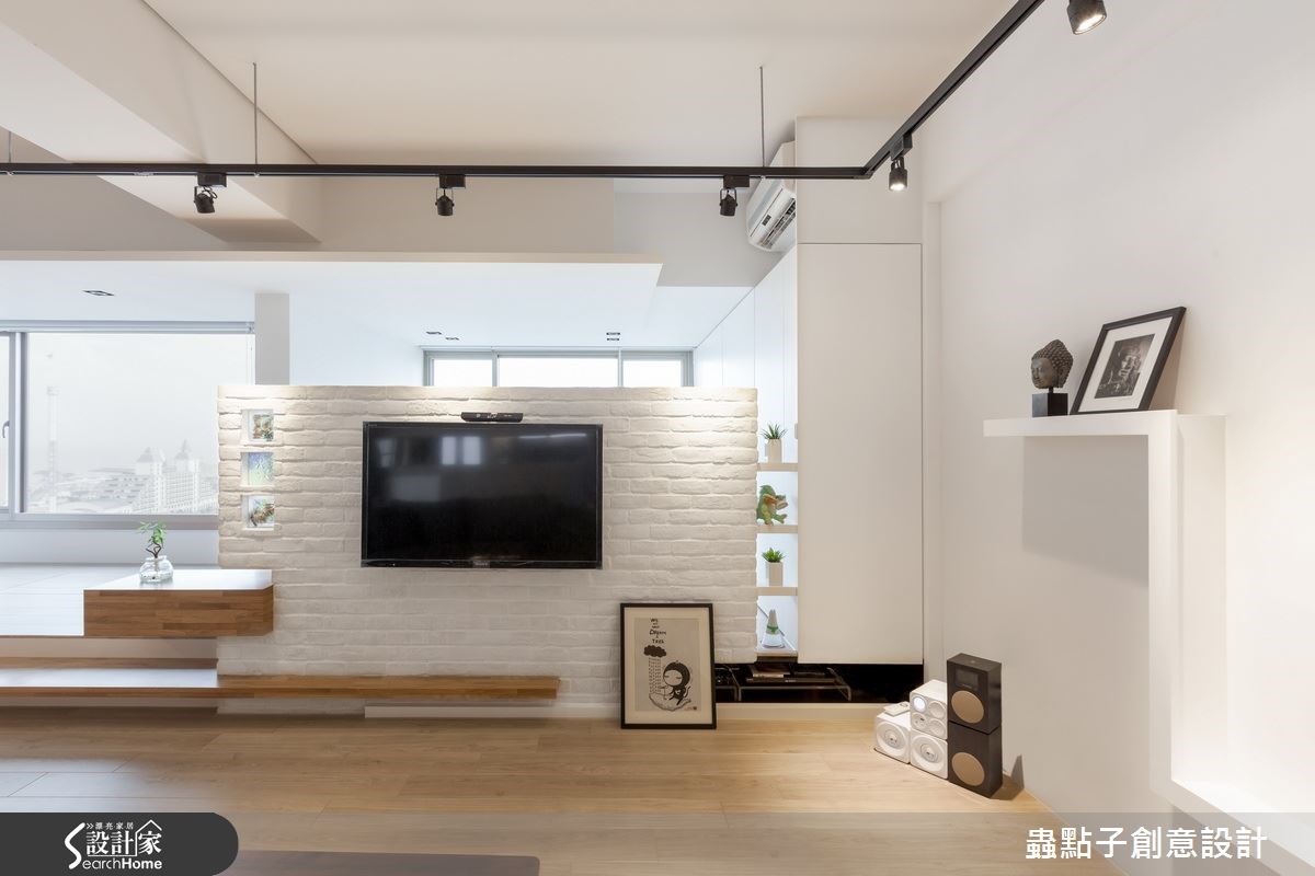 18坪新成屋(5年以下)＿北歐風客廳案例圖片＿蟲點子創意設計＿蟲點子_27之17