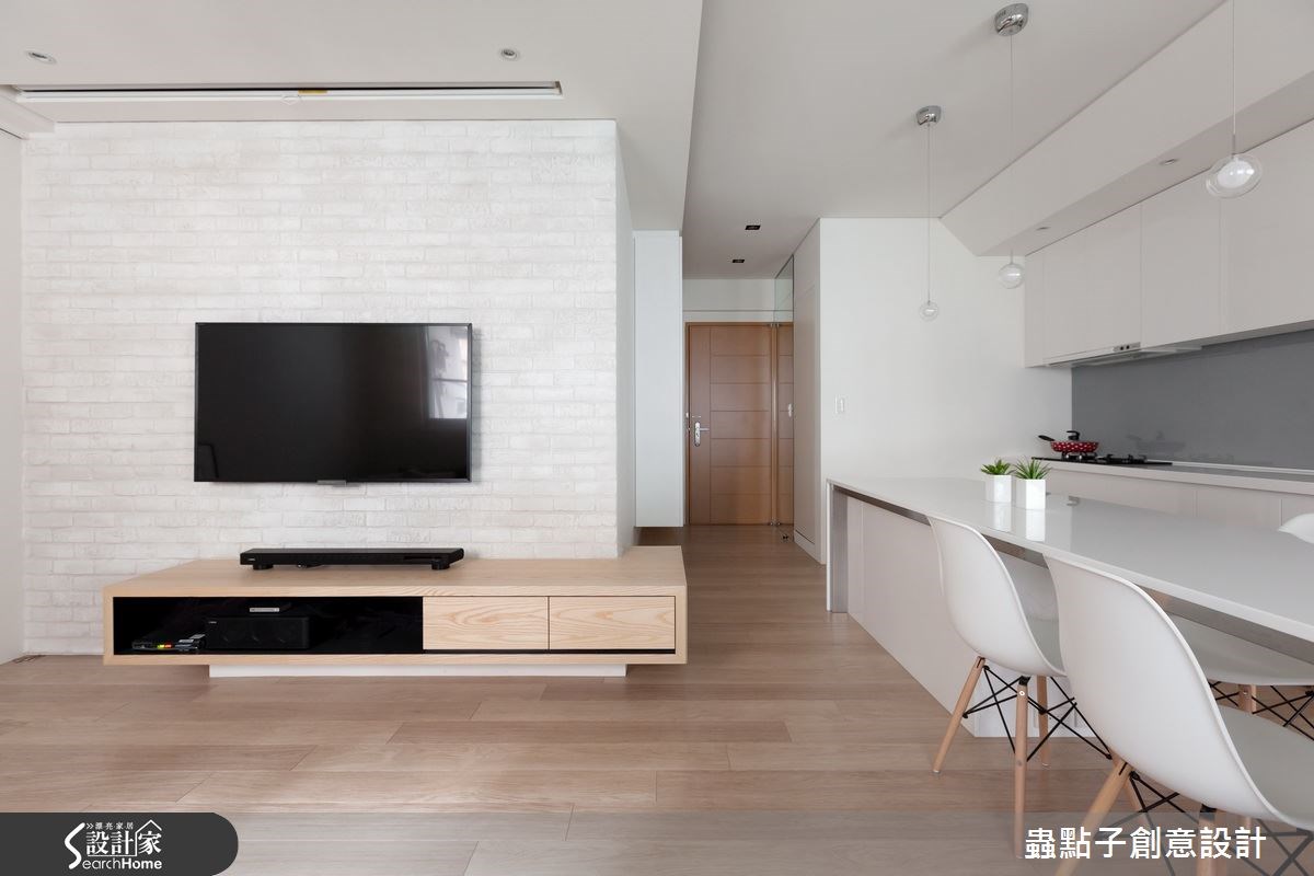 20坪新成屋(5年以下)＿北歐風客廳案例圖片＿蟲點子創意設計＿蟲點子_28之14