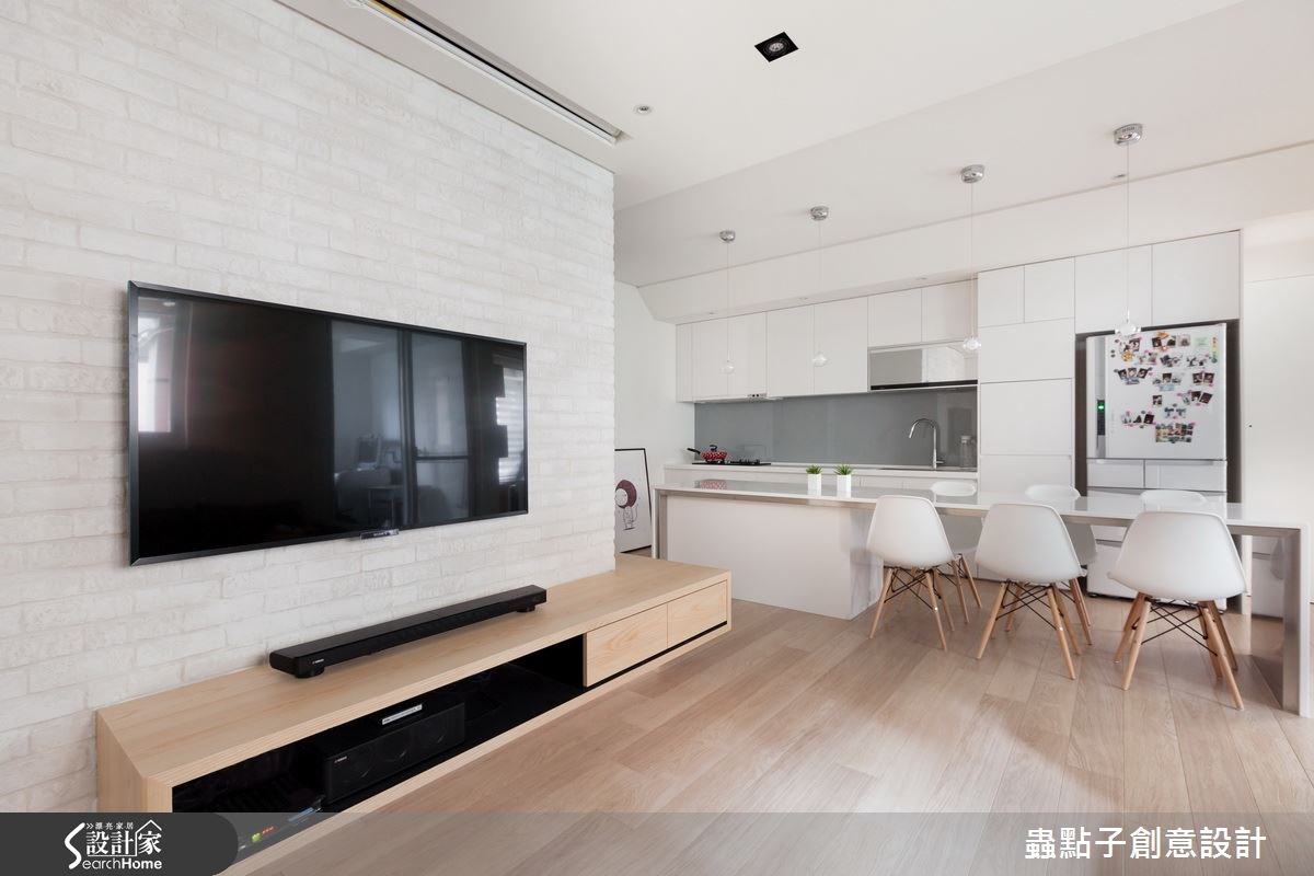 20坪新成屋(5年以下)＿北歐風客廳案例圖片＿蟲點子創意設計＿蟲點子_28之16