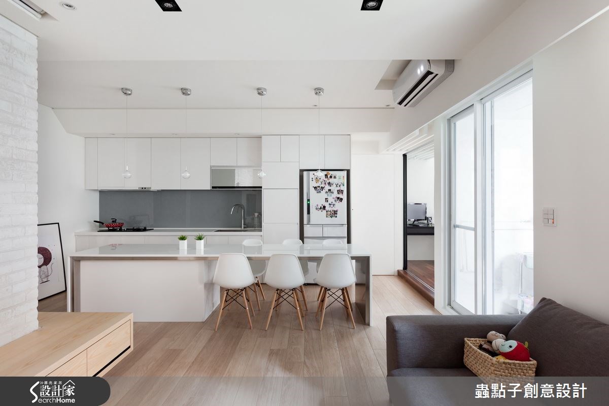 20坪新成屋(5年以下)＿北歐風客廳案例圖片＿蟲點子創意設計＿蟲點子_28之17