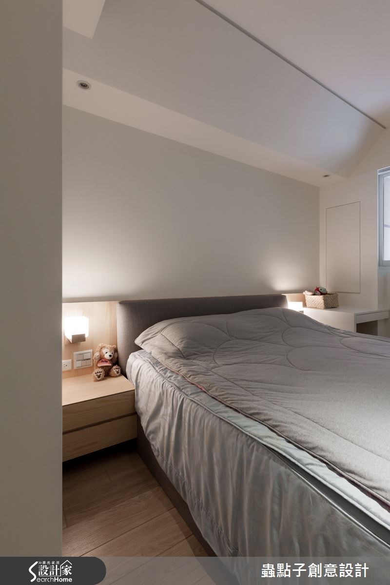 20坪新成屋(5年以下)＿北歐風臥室案例圖片＿蟲點子創意設計＿蟲點子_28之7