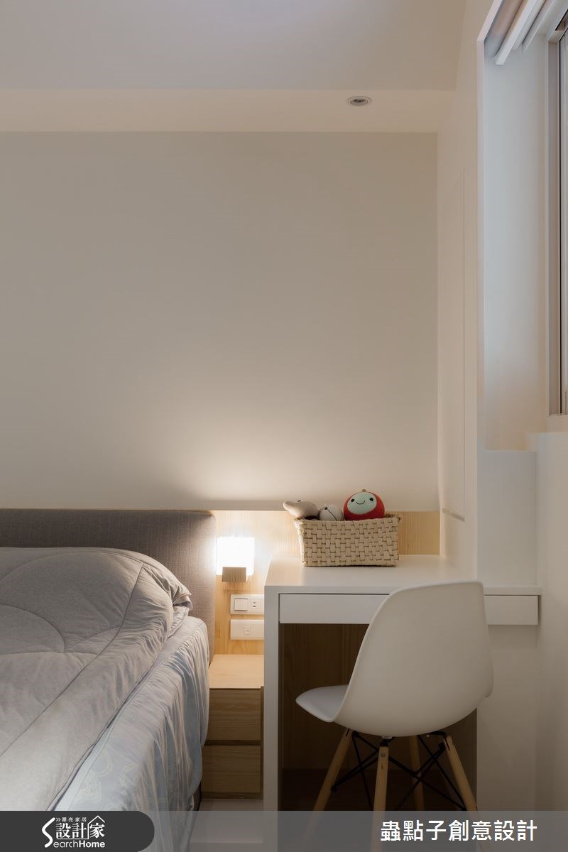 20坪新成屋(5年以下)＿北歐風臥室案例圖片＿蟲點子創意設計＿蟲點子_28之21