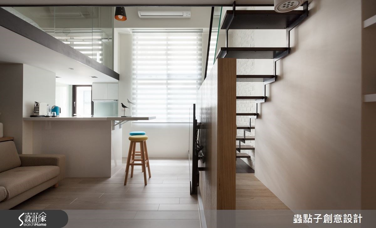 12坪老屋(16~30年)＿混搭風客廳案例圖片＿蟲點子創意設計＿蟲點子_30之15