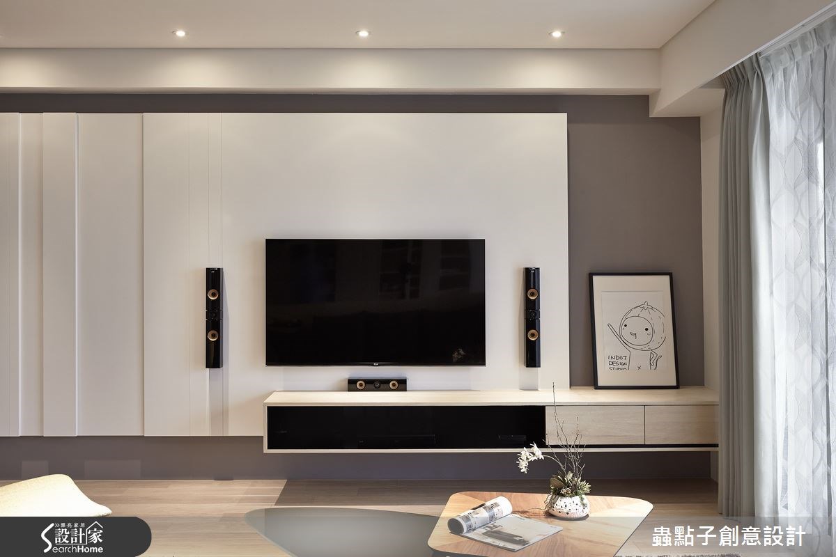 35坪新成屋(5年以下)＿北歐風客廳案例圖片＿蟲點子創意設計＿蟲點子_32之11