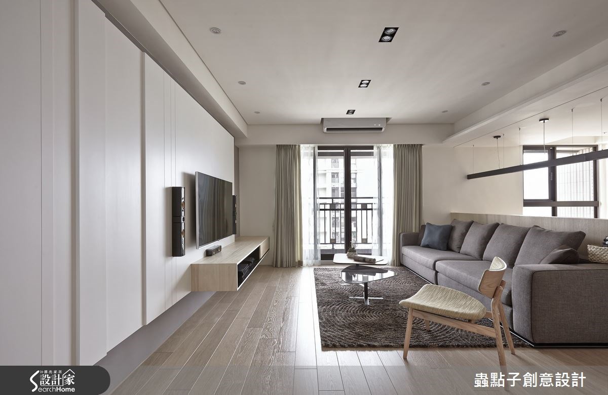 35坪新成屋(5年以下)＿北歐風客廳案例圖片＿蟲點子創意設計＿蟲點子_32之14
