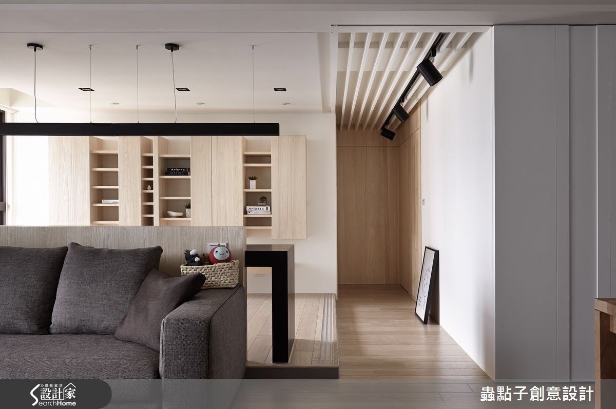 35坪新成屋(5年以下)＿北歐風客廳案例圖片＿蟲點子創意設計＿蟲點子_32之16