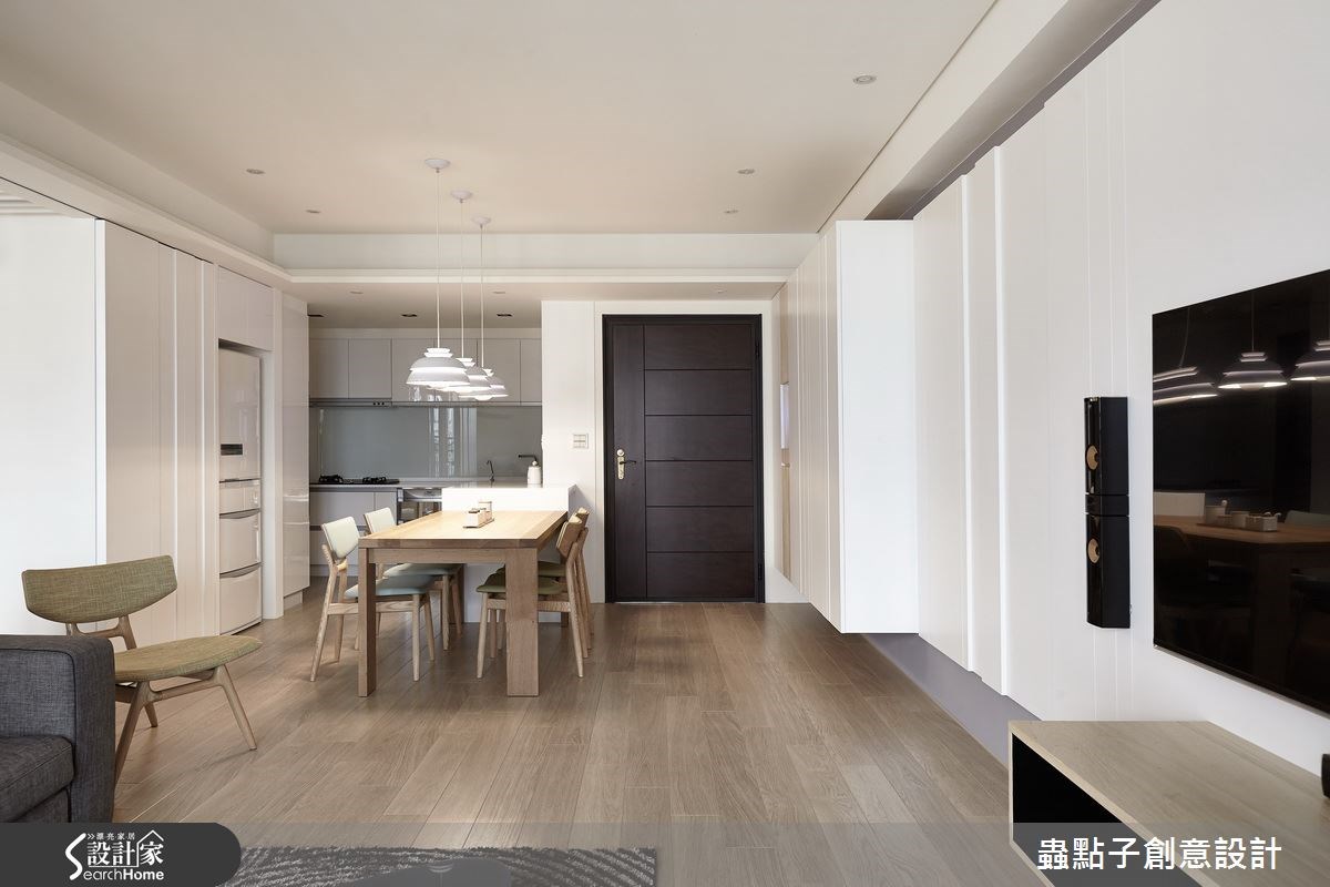 35坪新成屋(5年以下)＿北歐風客廳案例圖片＿蟲點子創意設計＿蟲點子_32之25