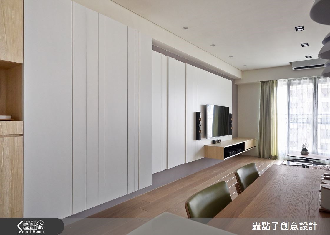 35坪新成屋(5年以下)＿北歐風客廳案例圖片＿蟲點子創意設計＿蟲點子_32之26