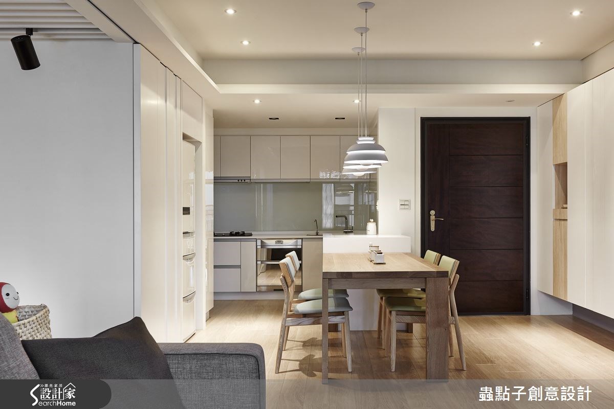 35坪新成屋(5年以下)＿北歐風餐廳案例圖片＿蟲點子創意設計＿蟲點子_32之28