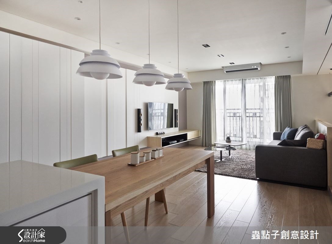 35坪新成屋(5年以下)＿北歐風餐廳案例圖片＿蟲點子創意設計＿蟲點子_32之29