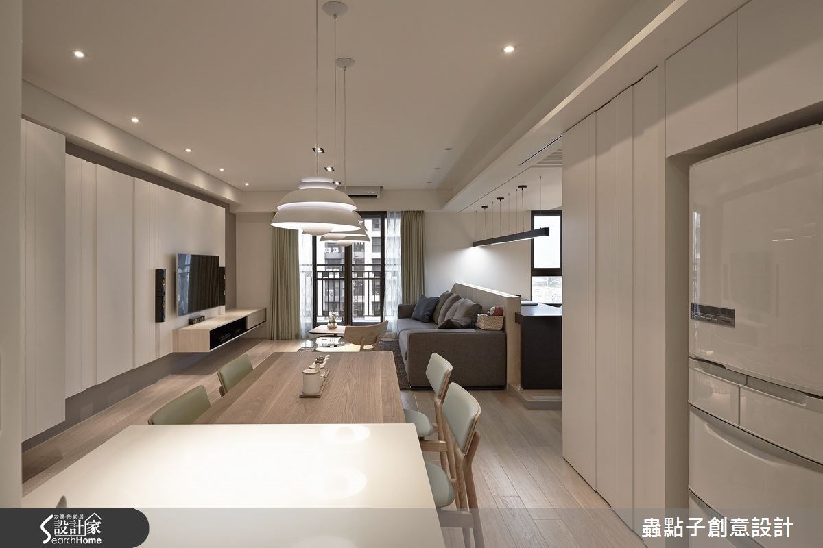 35坪新成屋(5年以下)＿北歐風餐廳案例圖片＿蟲點子創意設計＿蟲點子_32之30