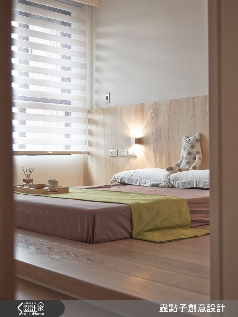 35坪新成屋(5年以下)＿北歐風臥室案例圖片＿蟲點子創意設計＿蟲點子_32之34