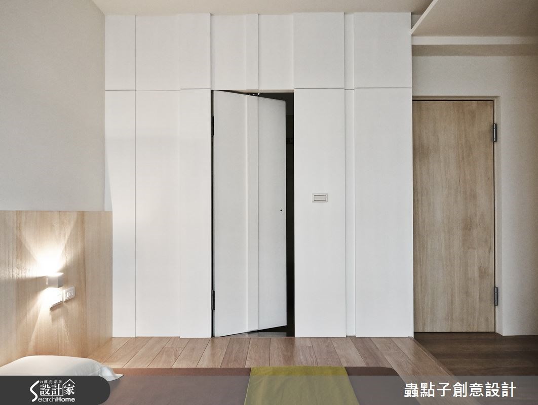 35坪新成屋(5年以下)＿北歐風臥室案例圖片＿蟲點子創意設計＿蟲點子_32之37