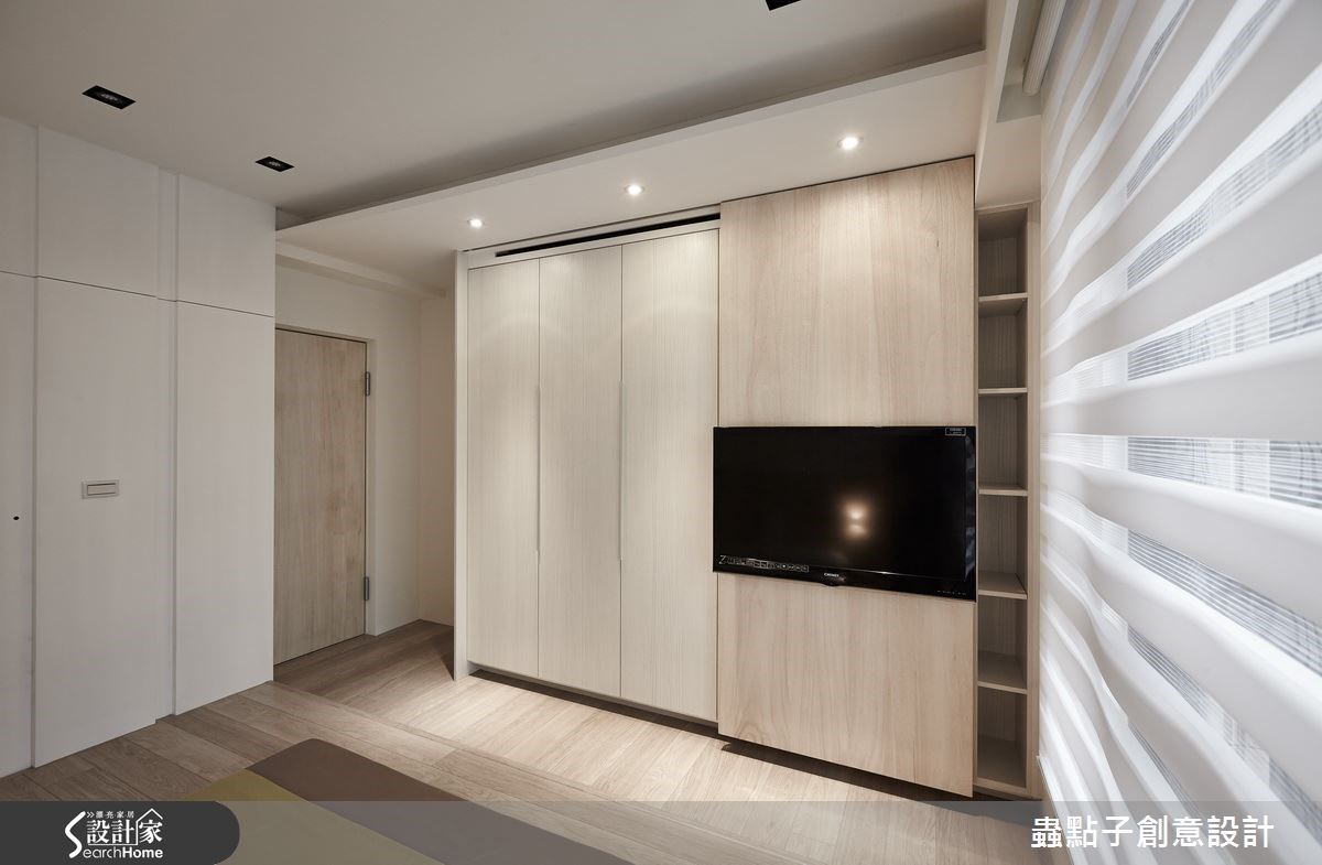 35坪新成屋(5年以下)＿北歐風臥室案例圖片＿蟲點子創意設計＿蟲點子_32之38