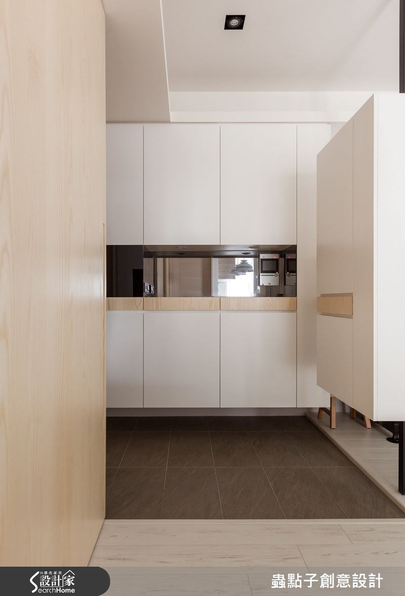 30坪新成屋(5年以下)＿簡約風玄關案例圖片＿蟲點子創意設計＿蟲點子_33之3