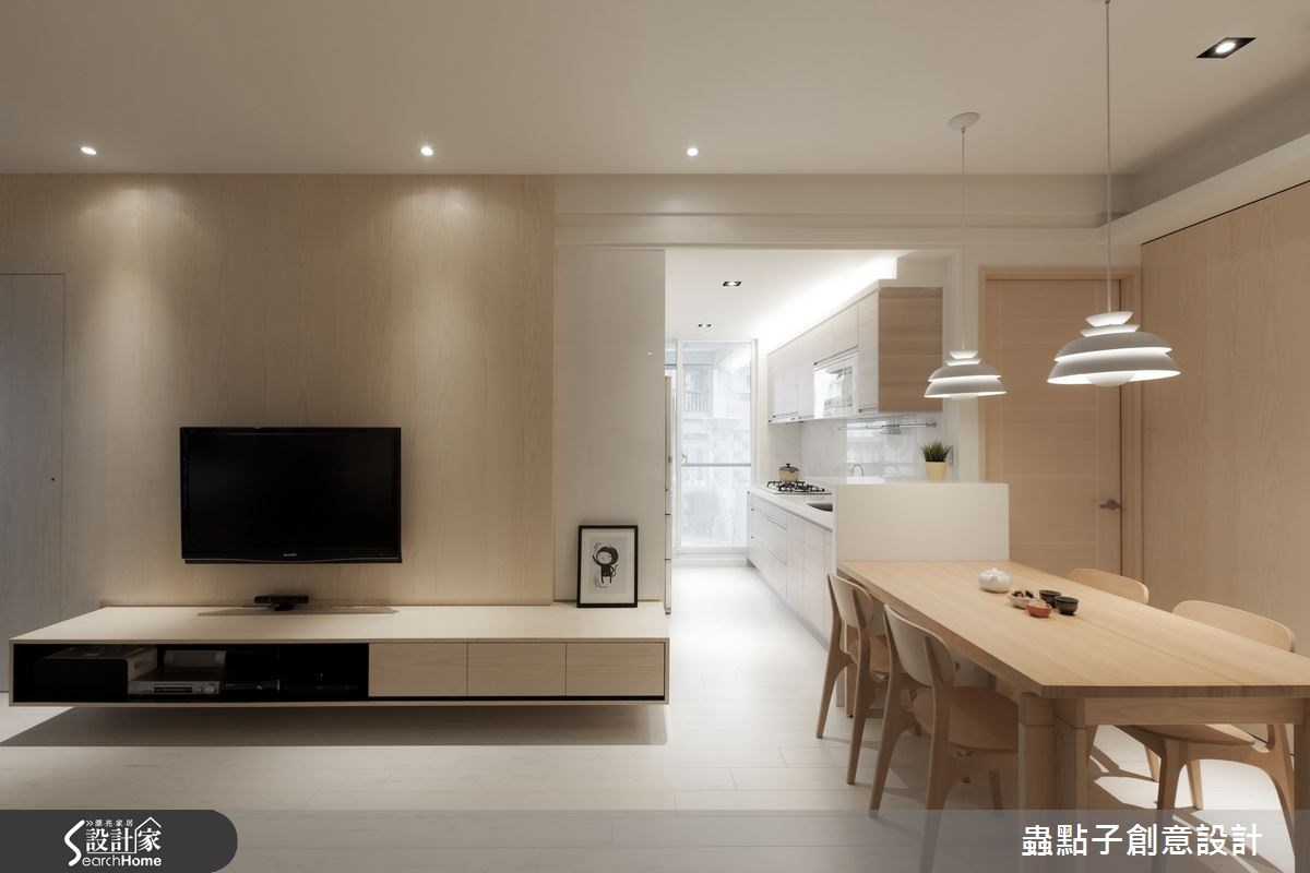 30坪新成屋(5年以下)＿簡約風餐廳案例圖片＿蟲點子創意設計＿蟲點子_33之7
