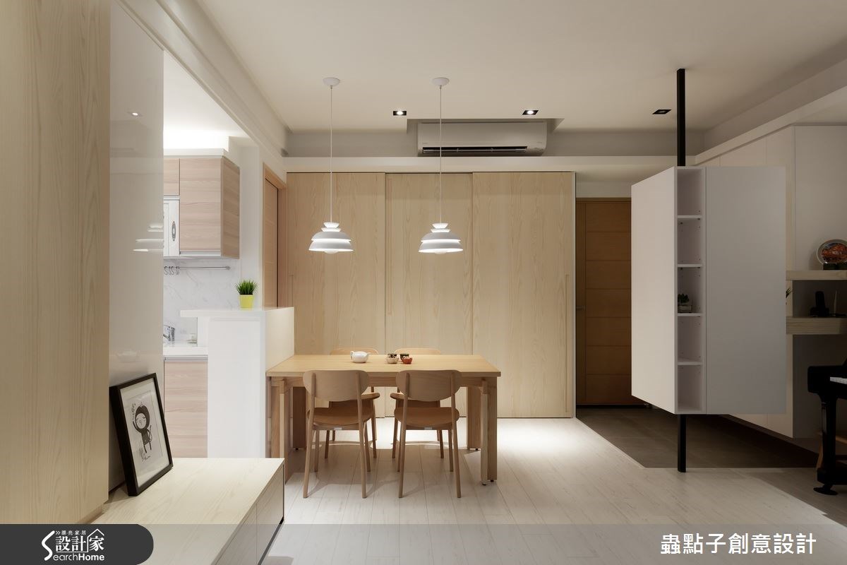 30坪新成屋(5年以下)＿簡約風餐廳案例圖片＿蟲點子創意設計＿蟲點子_33之13