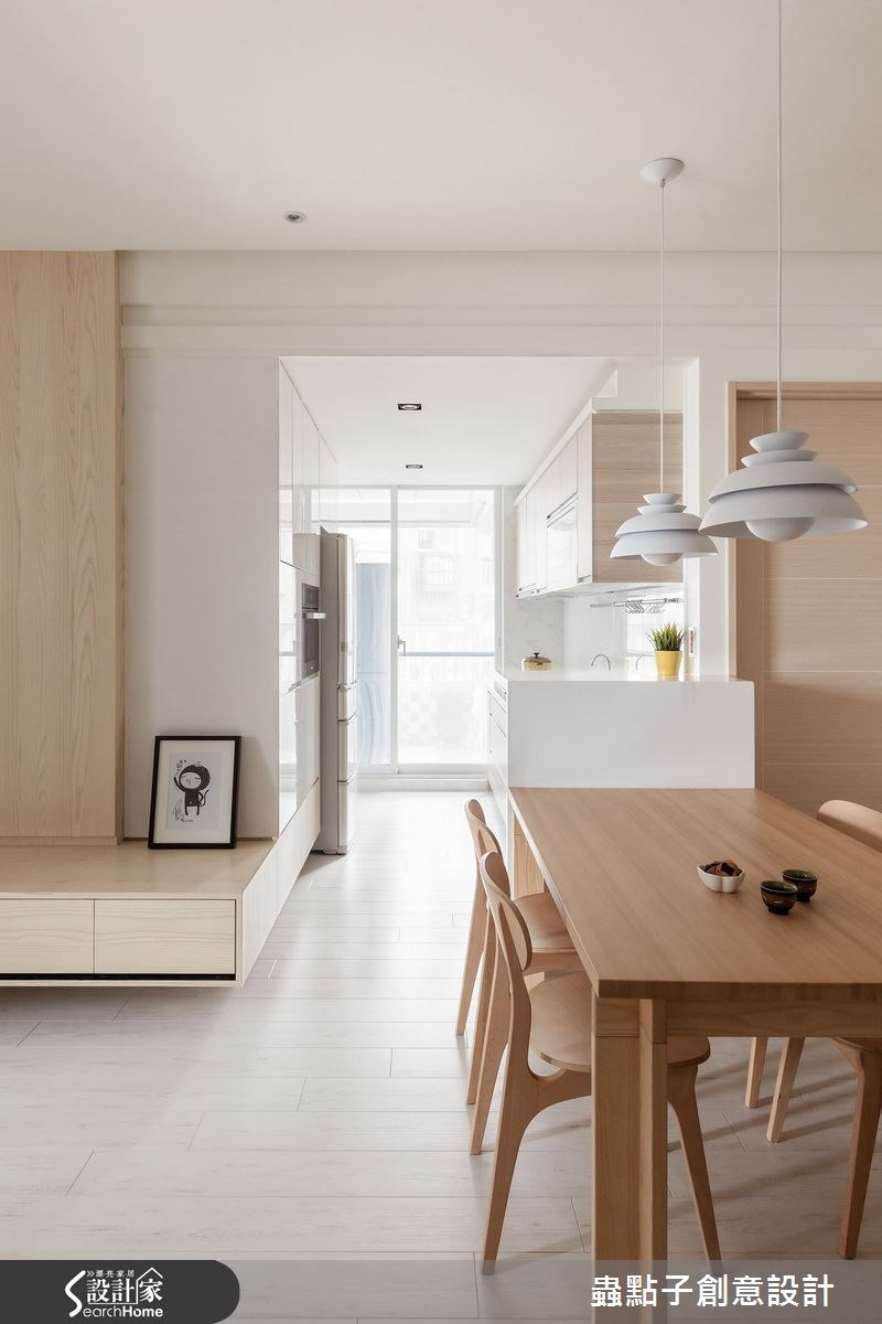30坪新成屋(5年以下)＿簡約風餐廳案例圖片＿蟲點子創意設計＿蟲點子_33之17