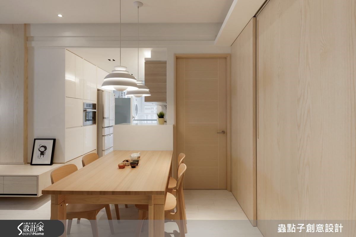 30坪新成屋(5年以下)＿簡約風餐廳案例圖片＿蟲點子創意設計＿蟲點子_33之19