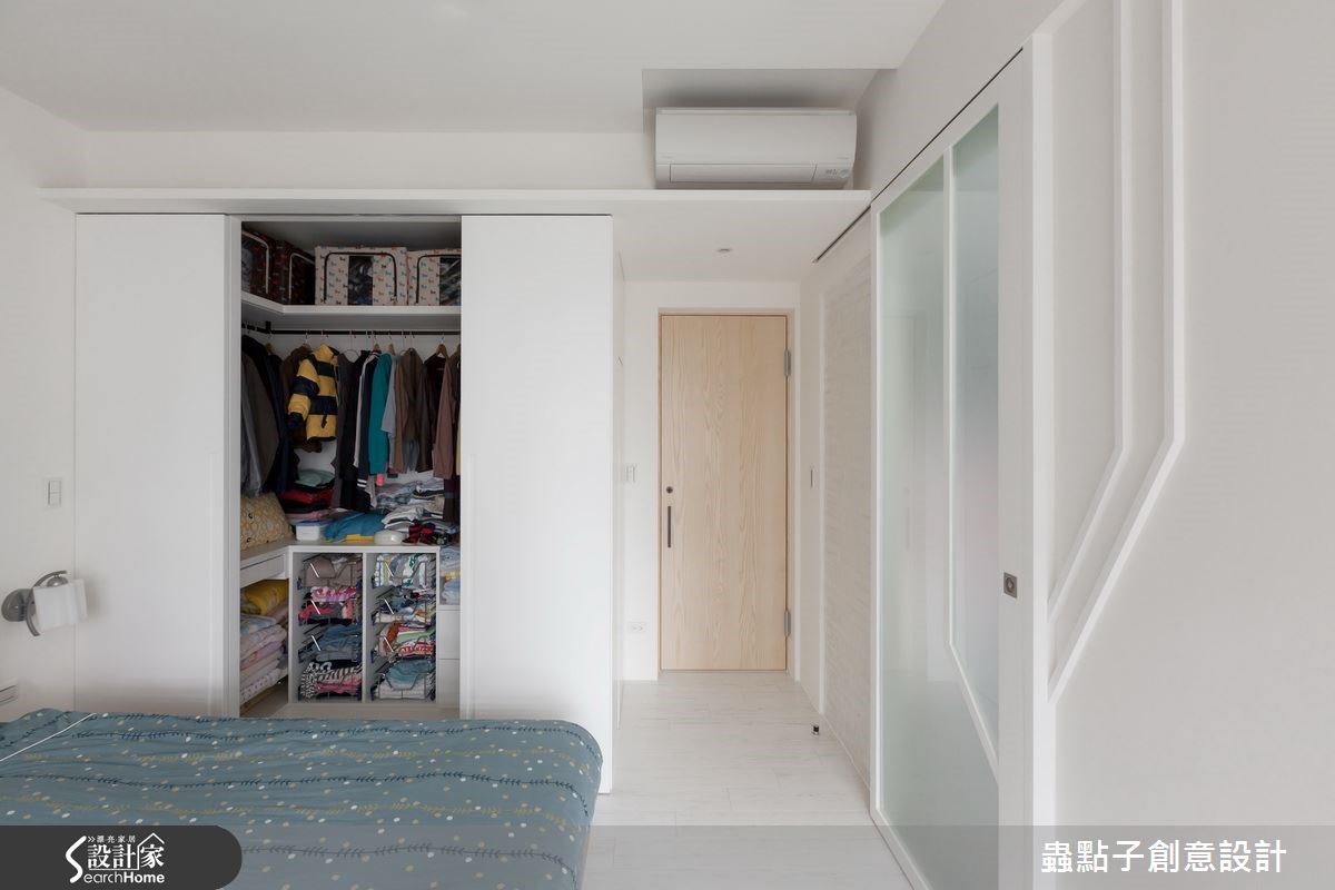 30坪新成屋(5年以下)＿簡約風臥室案例圖片＿蟲點子創意設計＿蟲點子_33之21