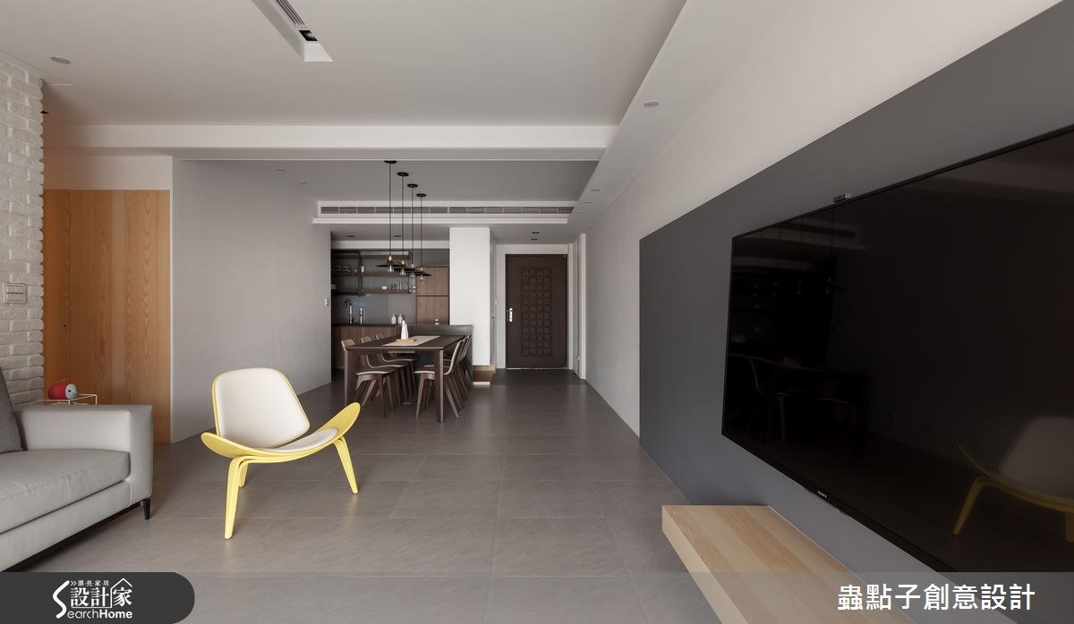 40坪新成屋(5年以下)＿北歐風客廳案例圖片＿蟲點子創意設計＿蟲點子_34之5