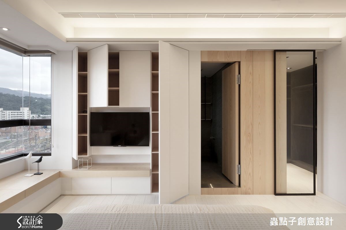 40坪新成屋(5年以下)＿北歐風臥室案例圖片＿蟲點子創意設計＿蟲點子_34之20