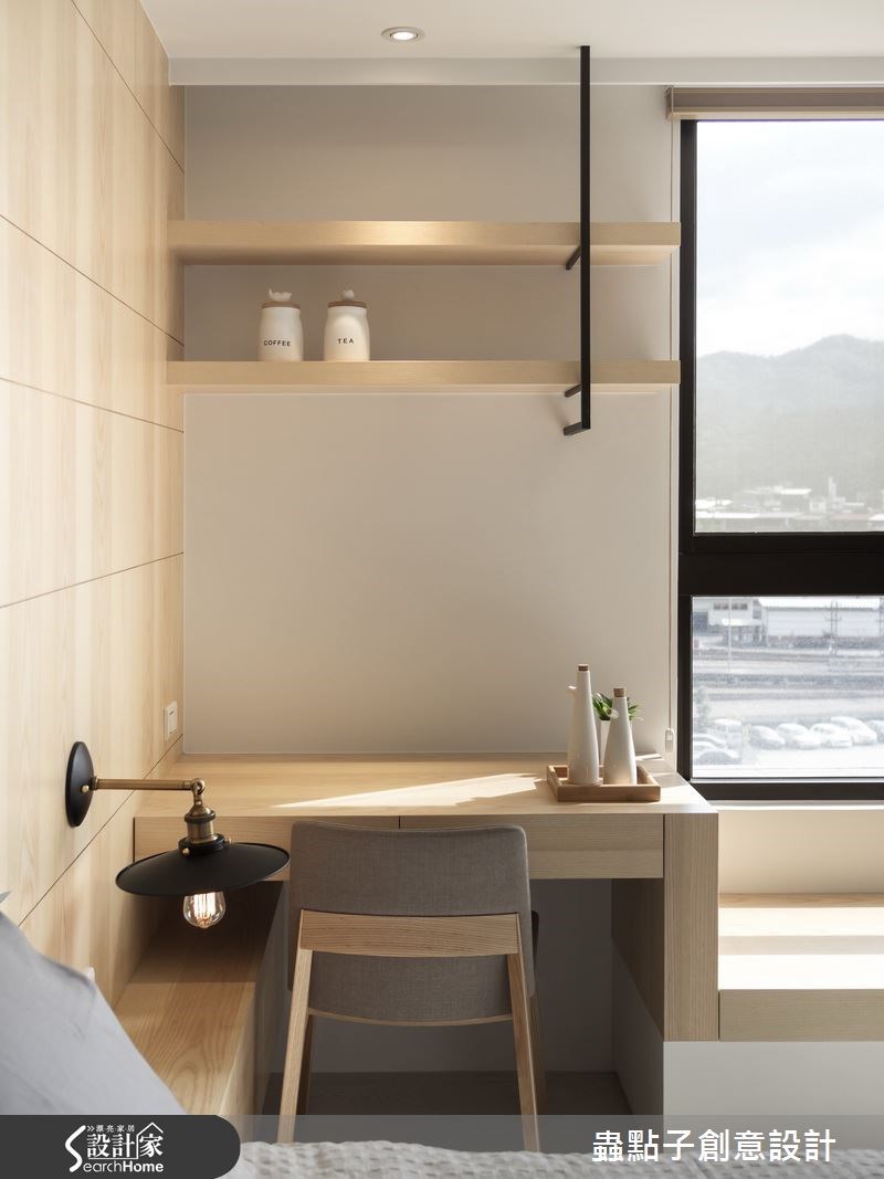 40坪新成屋(5年以下)＿北歐風臥室案例圖片＿蟲點子創意設計＿蟲點子_34之21