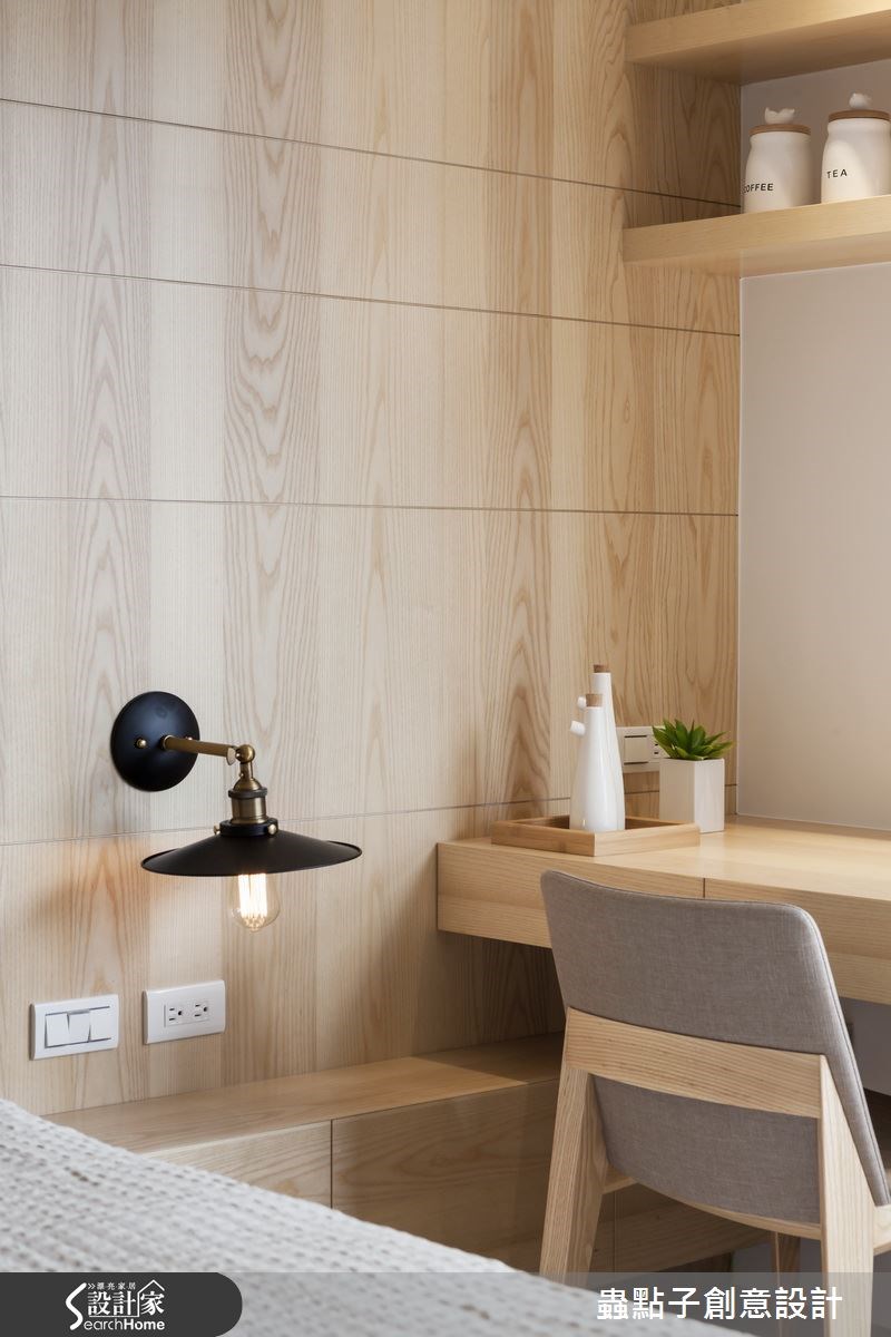 40坪新成屋(5年以下)＿北歐風臥室案例圖片＿蟲點子創意設計＿蟲點子_34之22