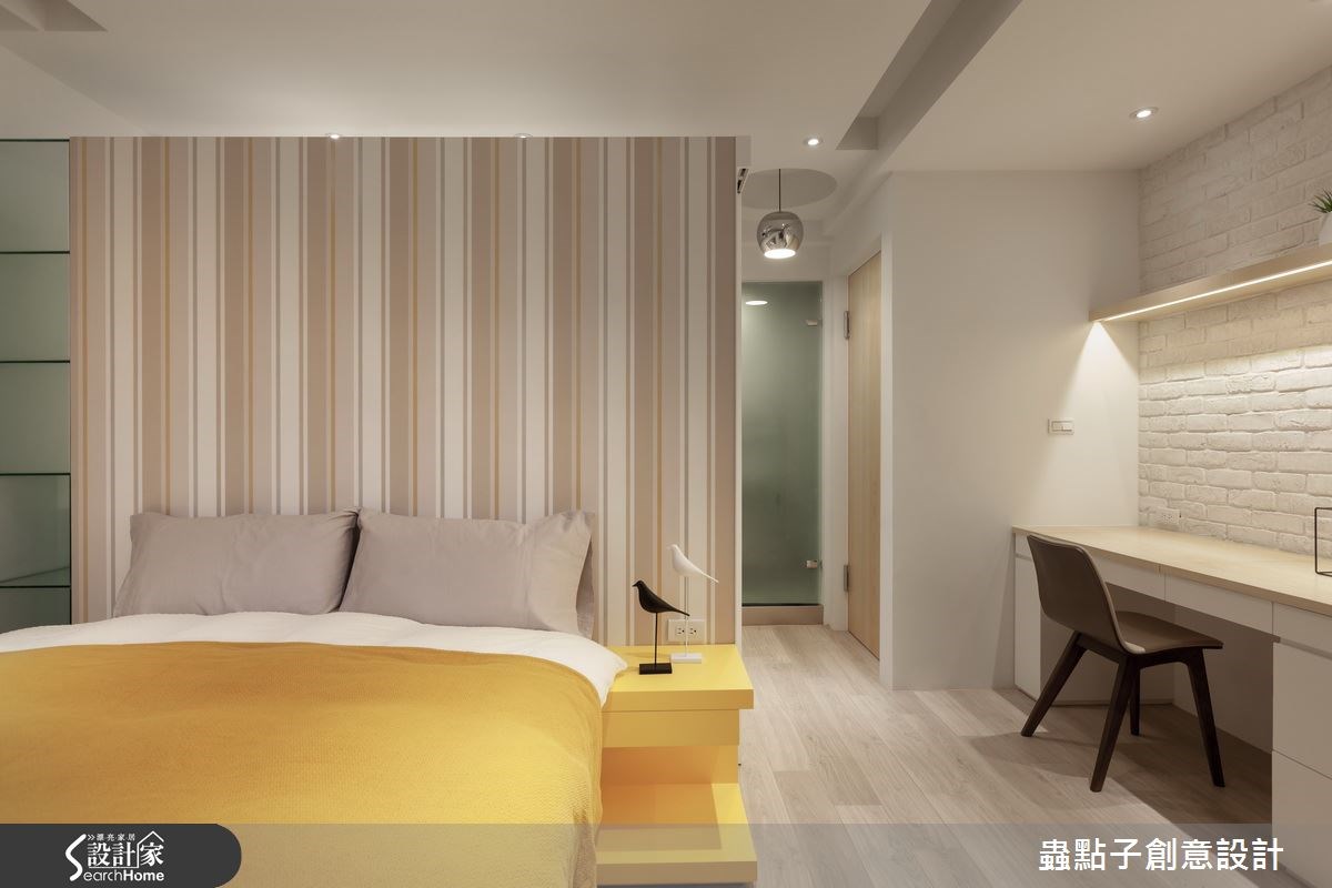 40坪新成屋(5年以下)＿北歐風臥室案例圖片＿蟲點子創意設計＿蟲點子_34之25