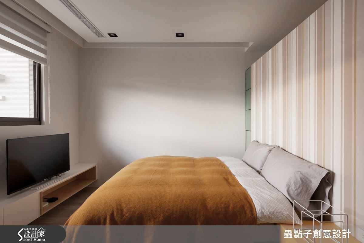 40坪新成屋(5年以下)＿北歐風臥室案例圖片＿蟲點子創意設計＿蟲點子_34之27